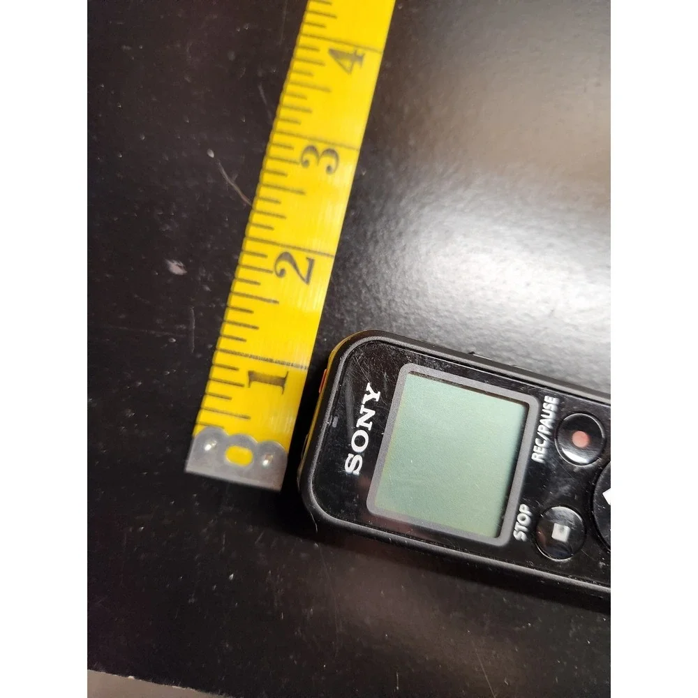 Sony ICD-PX470 Digital Voice IC Recorder Built-in USB MicroSD/M2 Slot Black
